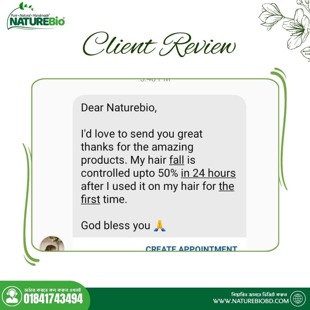 Organic Hair Oil 220ml - Image 4